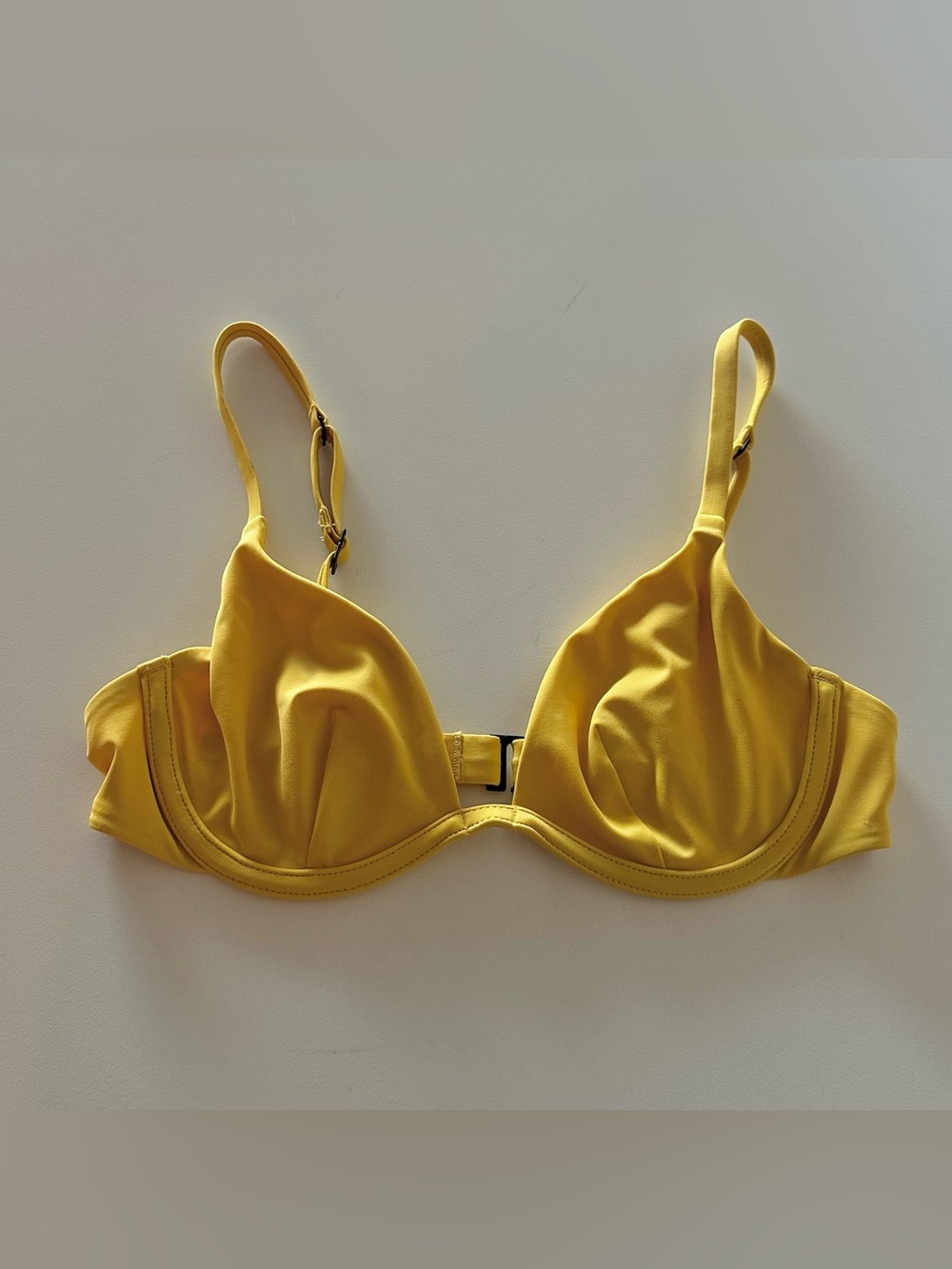 Cuup The Plunge Swim Bikini Top Bamboo Gold 3 32C 30D